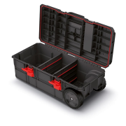 Kufr na nářadí s transp. kolečky X BLOCK PRO 795x380x307 mm - barva: černá