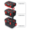 Set kufrů na nářadí a organizéru X BLOCK PRO 546x380x870 mm - barva: černá
