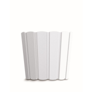 Květináč BOARDEE BASIC 23,9 cm - barva: bílá