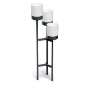 Stojan na květiny BLOOMIE STAND 42 cm - barva: bílá