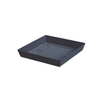 Miska LOFLY SQUARE 20 cm - barva: antracit