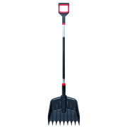 Lopato-hrábě RAKE LOADER - barva: černá