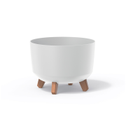 Květináč GRACIA STANDARD 28,5 cm - barva: bílá