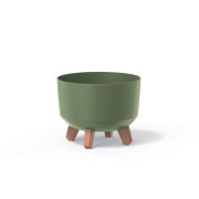 Květináč GRACIA STANDARD 20 cm - barva: zemitě zelená