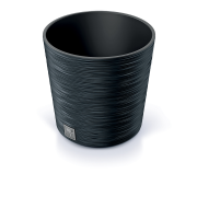Květináč FURU ROUND 25 cm - barva: antracit