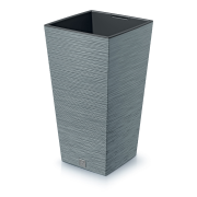 Květináč FURU SQUARE 26,5 cm - barva: beton