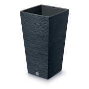 Květináč FURU SQUARE 34,5 cm - barva: antracit
