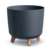 Květináč GRACIA TUBUS 29,8 cm - barva: antracit