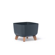 Květináč GRACIA SQUARE 24 cm - barva: antracit