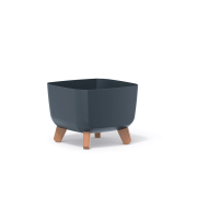 Květináč GRACIA SQUARE 29 cm - barva: antracit