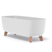 Květináč GRACIA CASE 58 cm - barva: bílá