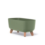 Květináč GRACIA CASE 39 cm - barva: zemitě zelená