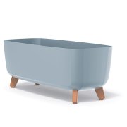 Květináč GRACIA CASE 58 cm - barva: světle šedá
