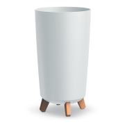 Květináč GRACIA TUBUS SLIM 23,9 cm - barva: bílá