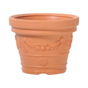 Květináč DECORA 39 cm - barva: cihla