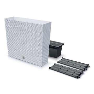 Truhlík vysoký RATO CASE s vkladem 77 cm - barva: bílá