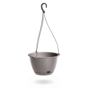 Květináč závěsný RATOLLA ROUND W 24,3 cm - barva: mocca