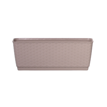 Truhlík s miskou RATOLLA P 49,2 cm - barva: mocca