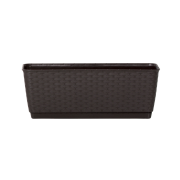 Truhlík s miskou RATOLLA P 30 cm - barva: umbra