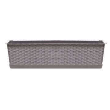 Truhlík s miskou RATOLLA CASE 58,7 cm - barva: mocca