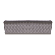 Truhlík s miskou RATOLLA CASE 68,5 cm - barva: mocca