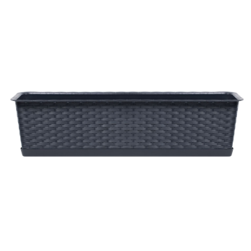 Truhlík s miskou RATOLLA CASE 39,1 cm - barva: antracit