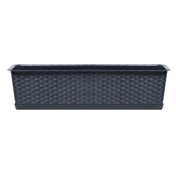 Truhlík s miskou RATOLLA CASE 48,9 cm - barva: antracit