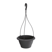 Květináč závěsný RESPANA W 20,8 cm - barva: antracit
