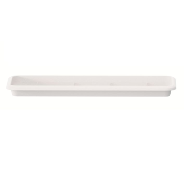 Miska pod truhlík UNIVERSA 46,7 cm - barva: bílá