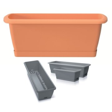 Truhlík se zavlažov. systémem RESPANA EASYCARE 39,7 cm - barva: terakota
