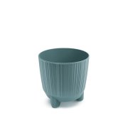 Květináč s nožičkami RYFO N 12,6 cm - barva: skandinávksá modrá