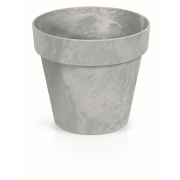 Květináč CUBE BETON EFFECT 17 cm - barva: šedá