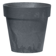 Květináč CUBE BETON EFFECT 25 cm - barva: antracit
