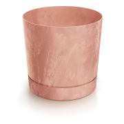 Květináč TUBO P BETON EFFECT 39 cm - barva: terakota