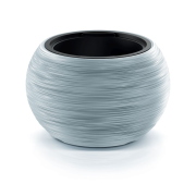 Květináč FURU BOWL s vkladem 43,5 cm - barva: světle šedá