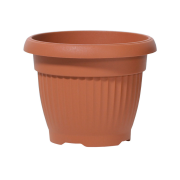Květináč TERRA kulatý 13 cm - barva: terakota