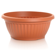 Mísa TERRA 35 cm - barva: terakota
