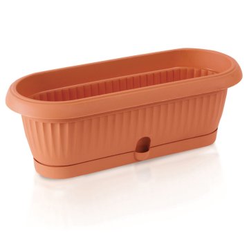 Truhlík TERRA 26,5 cm - barva: terakota