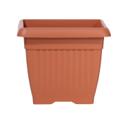 Květináč TERRA hranatý 30 cm - barva: terakota