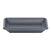 Miska TERRA hranatá 27 cm - barva: antracit