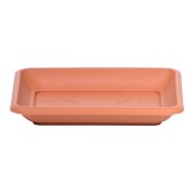 Miska TERRA hranatá 14 cm - barva: terakota