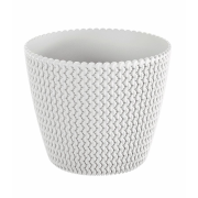 Květináč SPLOFY 15,7 cm - barva: bílá