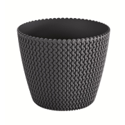 Květináč SPLOFY 13 cm - barva: antracit