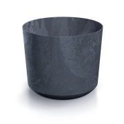 Květináč TUBO BETON EFFECT 33,8 cm - barva: antracit