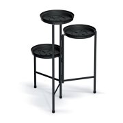 Podstavec na květináče TOL STAND 42 cm - barva: černá