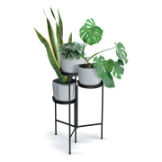 Podstavec na květináče TOL STAND 42 cm - barva: černá