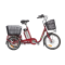 Elektrobicykel Spirit SHOPPING2, trojkolka červená, 250W, 36V/13Ah