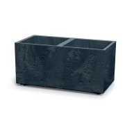 Kvetináč Prosperplast SIERRA CASE beton effect 77 cm antracit