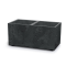 Kvetináč Prosperplast SIERRA CASE beton effect 77 cm černý beton