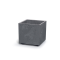 Kvetináč Prosperplast SIERRA SQUARE beton effect 38,5 cm šedý
